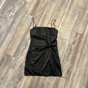 Topshop Sexy Black Mini Dress